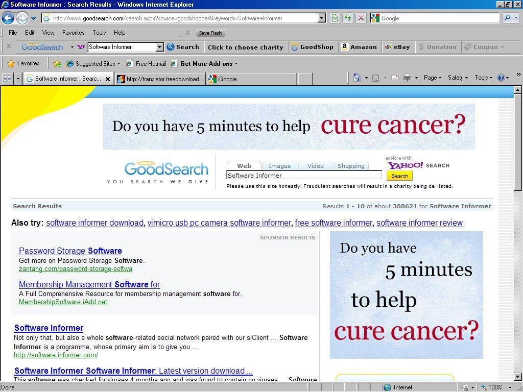 Goodsearch GoodSearch Toolbar latest version - Get best Windows software