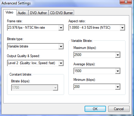 Cucusoft MPEG/MOV/RM/DivX/AVI to DVD/VCD/SVCD Creator Pro - Screenshot #3