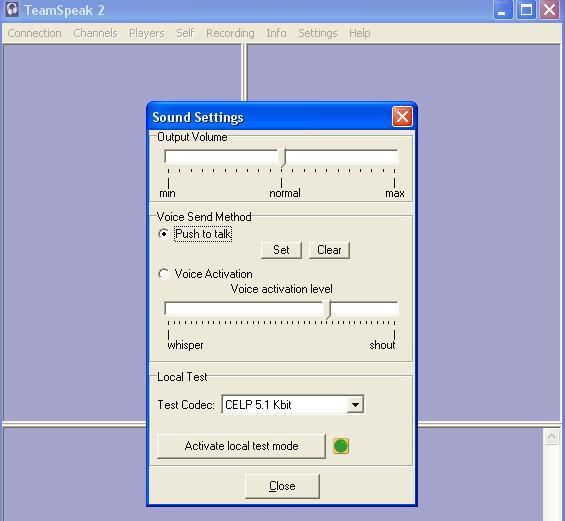 TeamSpeak - Screenshot #8