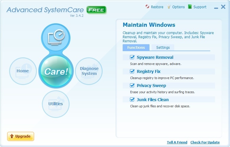advanced systemcare free download for windows 10 64 bit