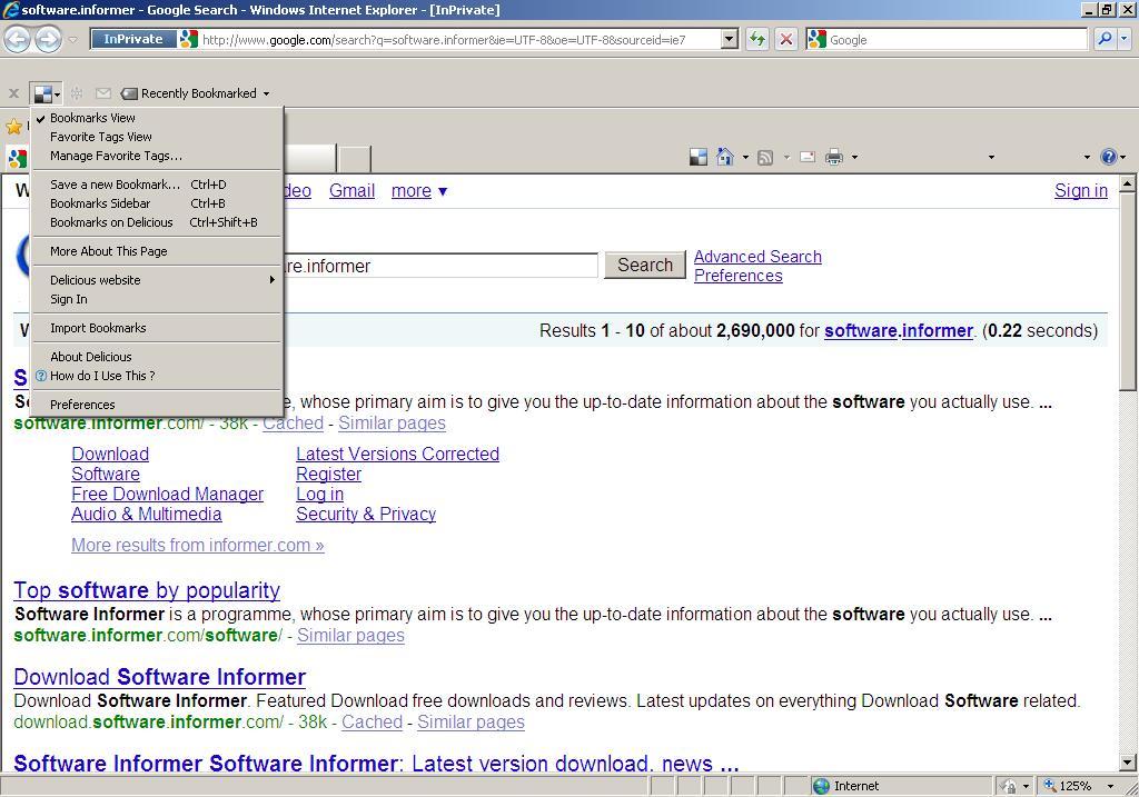 Internet Explorer - Screenshot #8
