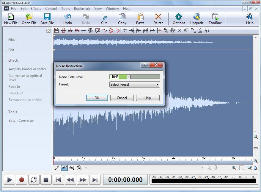 wavepad audio editor gratis