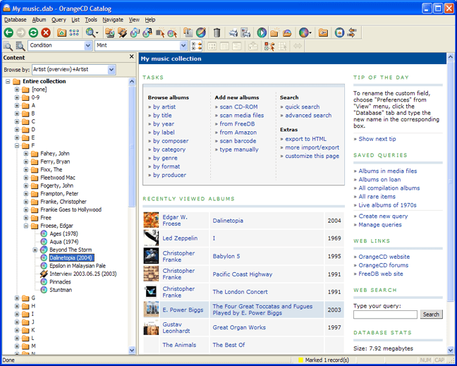 OrangeCD Suite - Screenshot #4