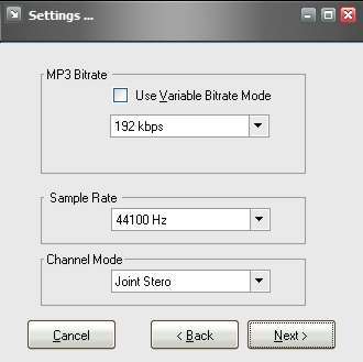 Free WMA to MP3 Converter - Screenshot #2