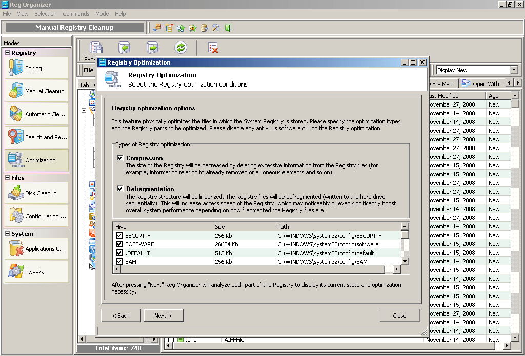 instal the new version for windows Reg Organizer 9.31