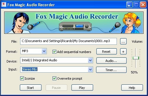 Fox Magic Audio Recorder - Screenshot #4