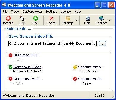 Webcam and Screen Recorder - Screenshot #4