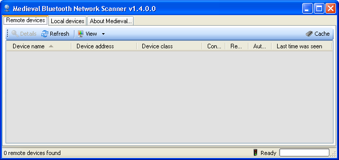 Bluetooth Network Scanner - Screenshot #4