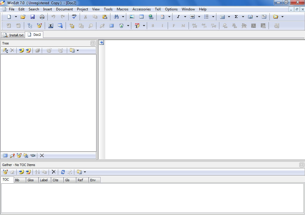 WinEdt - Screenshot #14
