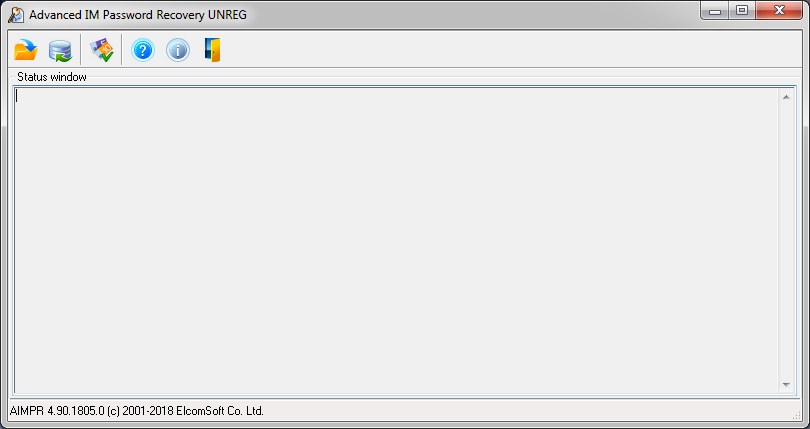 Advanced IM Password Recovery - Screenshot #1