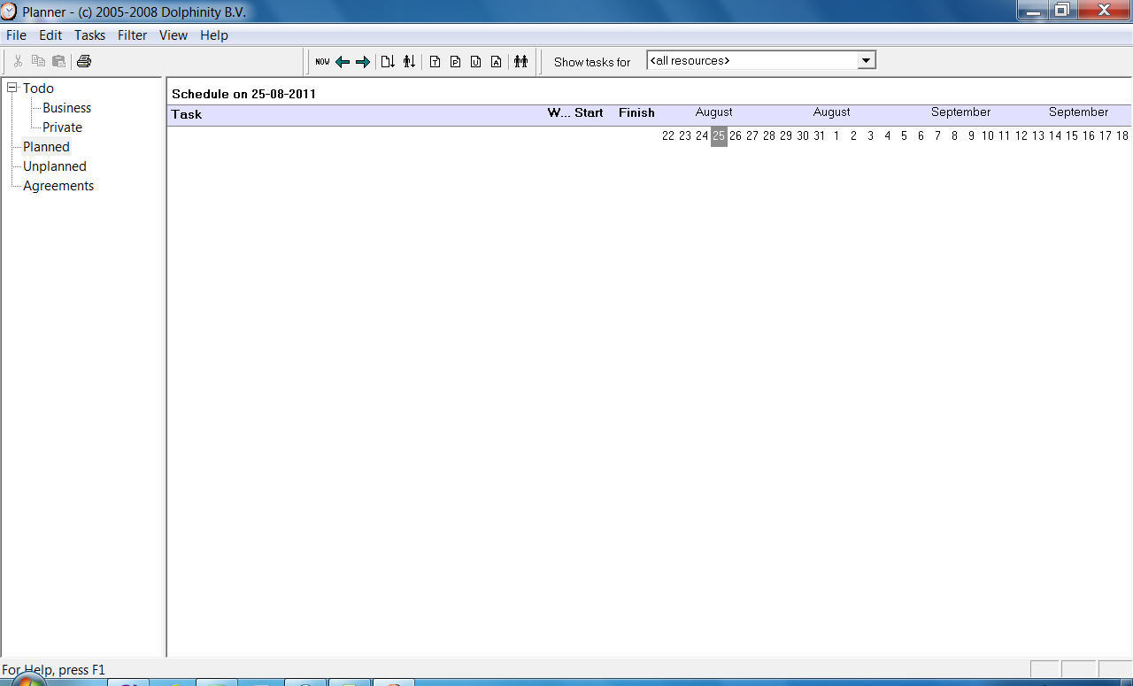 Planner - Screenshot #1