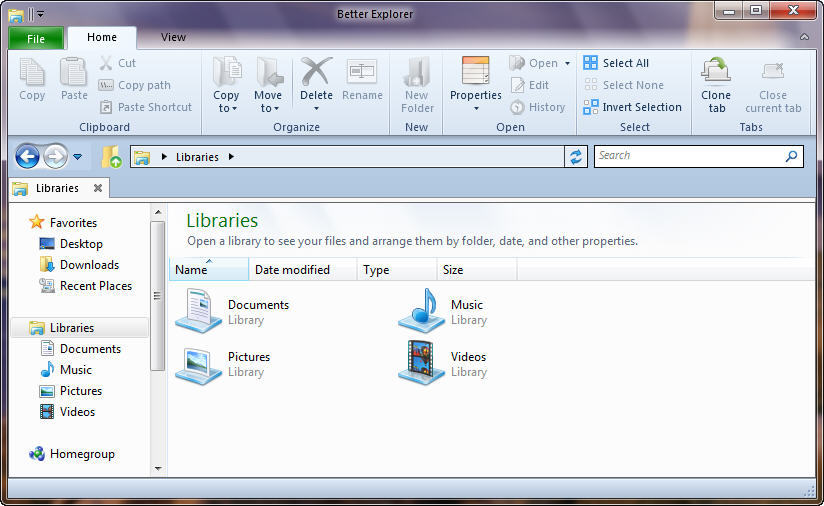 Bfexplorer - Screenshot #1