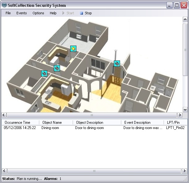 SoftCollection Security System - Screenshot #1