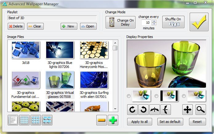 Advanced Wallpaper Manager - Screenshot #1