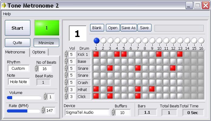 Tone Metronome - Screenshot #2