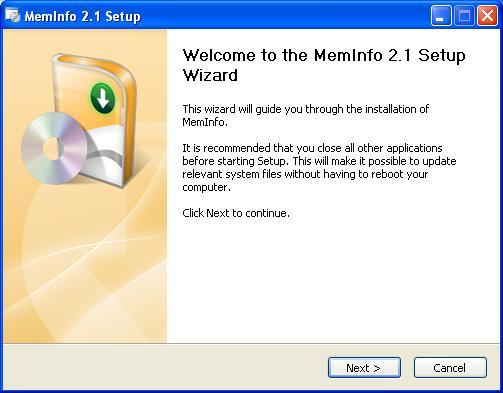 MemInfo download for free - SoftDeluxe
