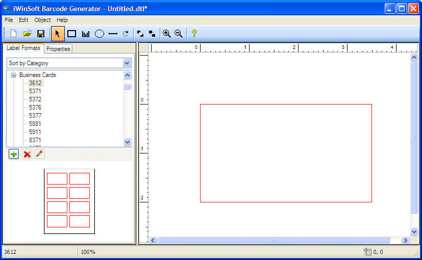 iWinSoft Barcode Generator - Screenshot #1