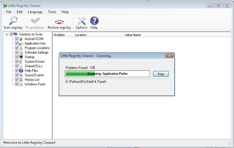 Little Registry Cleaner - Screenshot #14