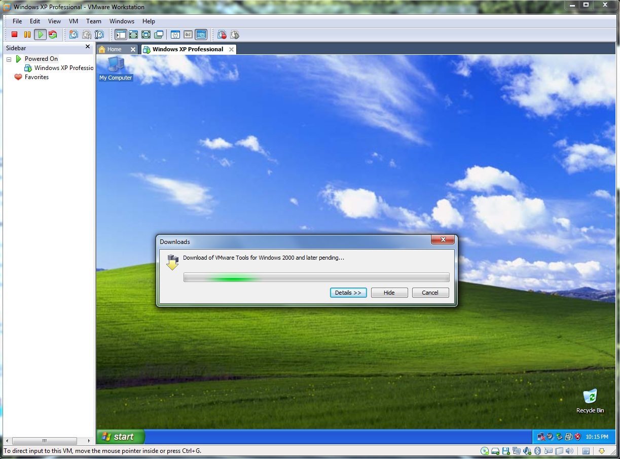 vmware workstation software free download for xp