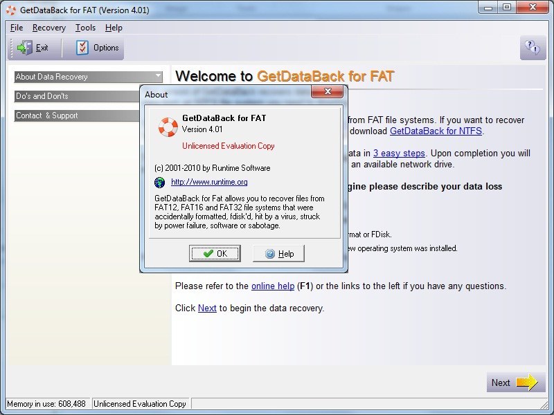 GetDataBack for FAT - Screenshot #6