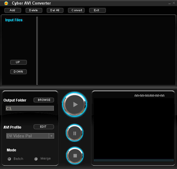 Cyber AVI Converter - Screenshot #1