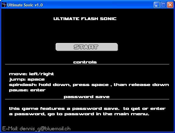 Ultimate Sonic - Screenshot #2