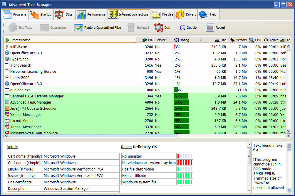 advanced task manager pro 6.0
