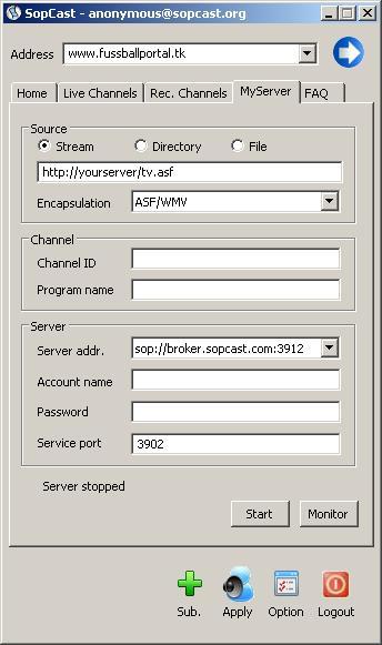 SopCast - Screenshot #8