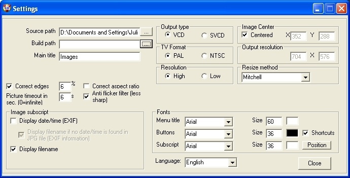Photo to VCD Creator download for free - SoftDeluxe
