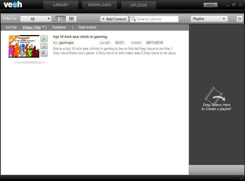 Veoh Web Player - Screenshot #6