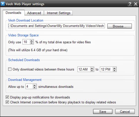 Veoh Web Player - Screenshot #4