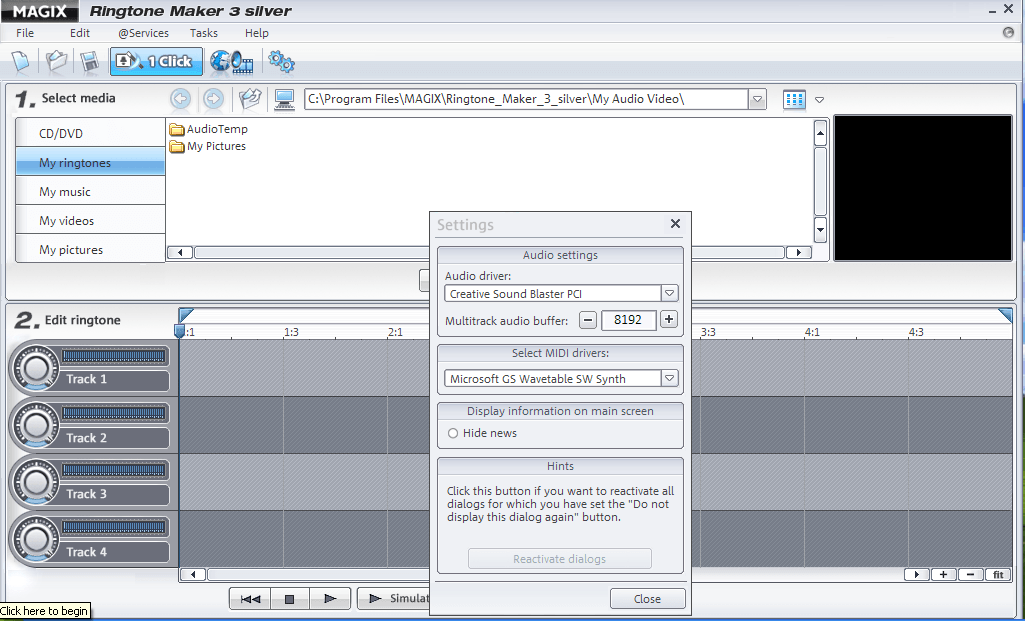 MAGIX Ringtone Maker - Screenshot #6