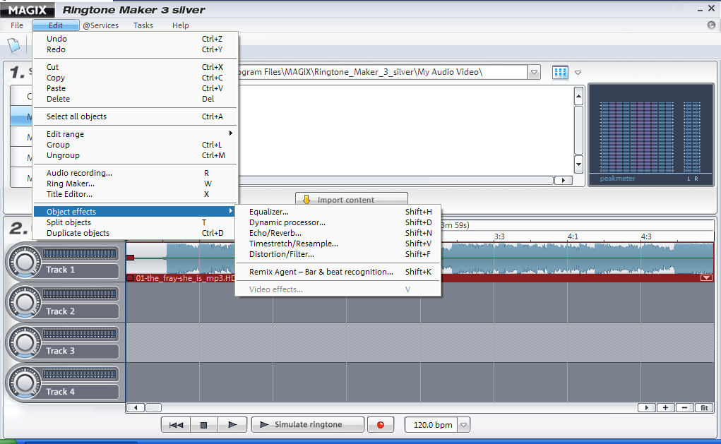 MAGIX Ringtone Maker - Screenshot #5