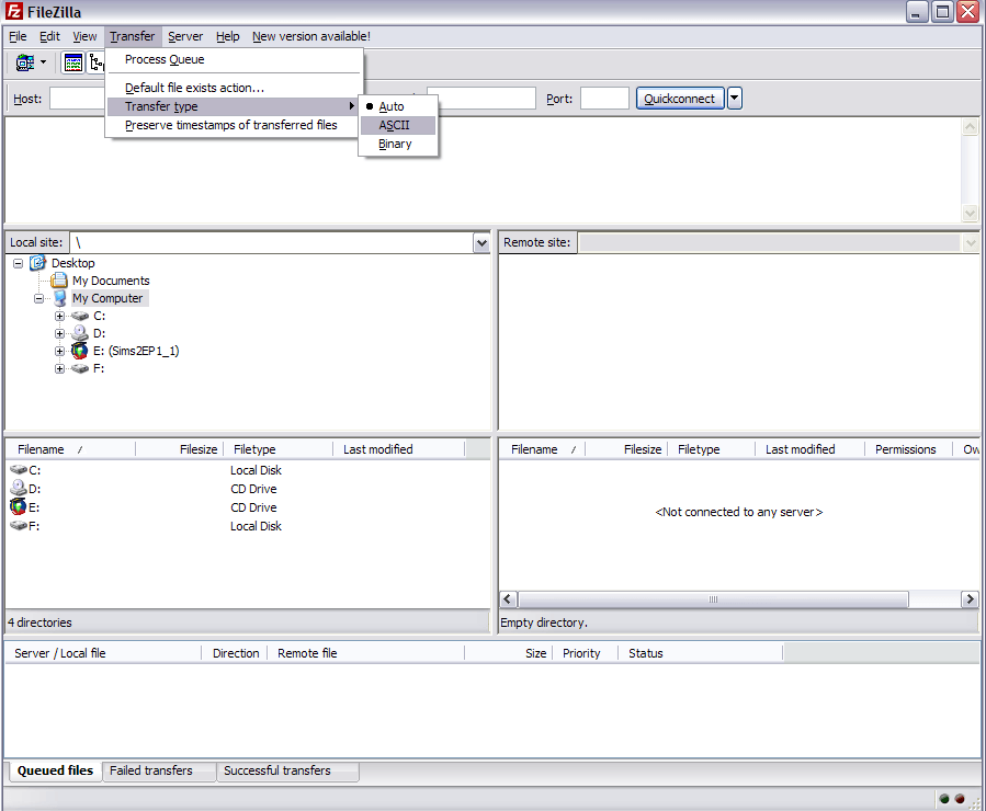 FileZilla Client - Screenshot #26