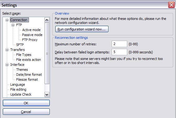 FileZilla Client - Screenshot #25