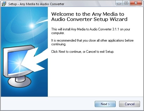 Any Media to Audio Converter - Screenshot #1