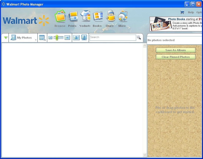 Walmart Photo Manager - Screenshot #1
