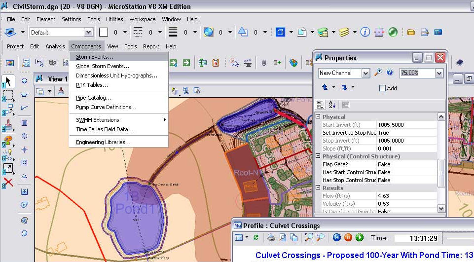 Bentley CivilStorm download for free - SoftDeluxe