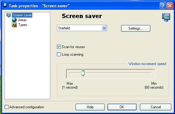 Stardust Screen Saver Control - Screenshot #5