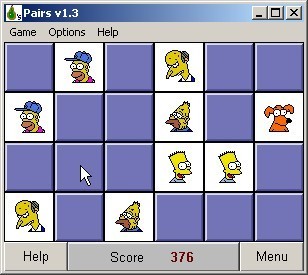 Grey Olltwit's Pairs - Screenshot #1