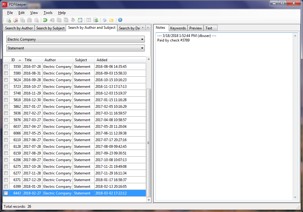 PDFKeeper - Screenshot #1