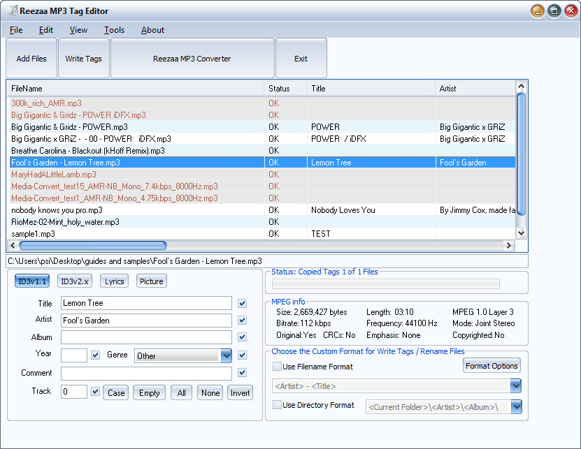 Mp3Tageditor: Mp3Tag V3.19 ダウンロード – PSPMPV