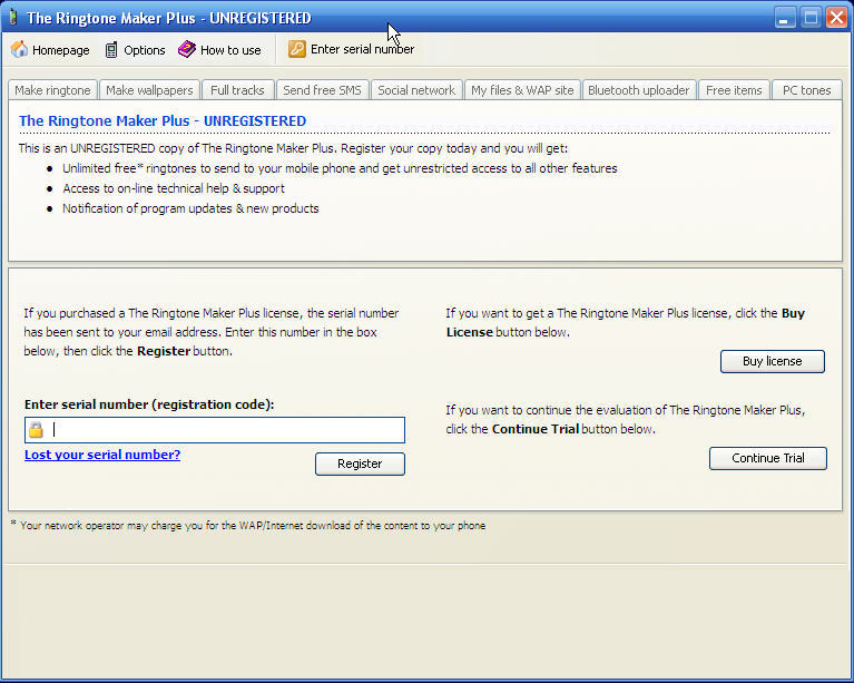 The Ringtone Maker Plus - Screenshot #1
