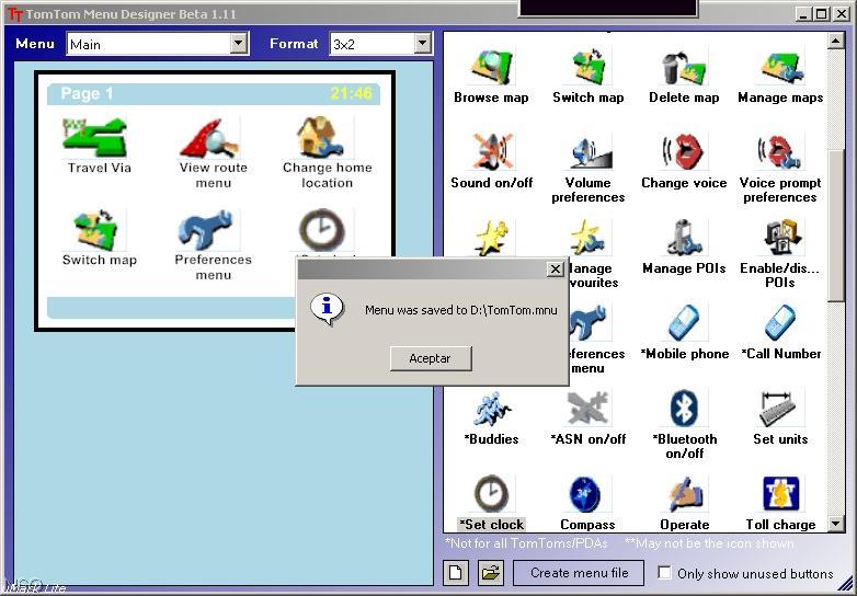 TomTom Menu Designer download for free SoftDeluxe