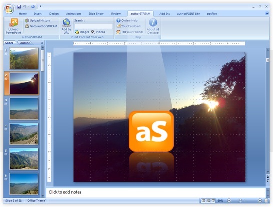 authorSTREAM Desktop - Screenshot #3