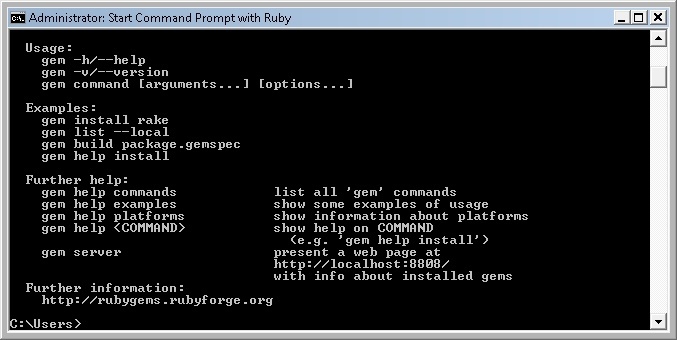 download ruby module