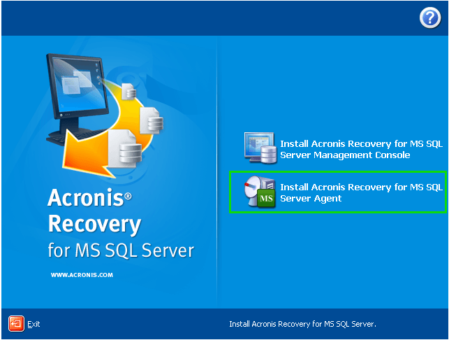 acronis recovery expert