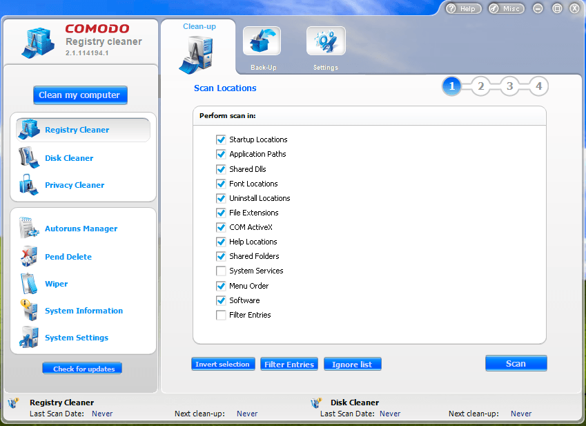 Comodo System Cleaner download the last version for mac