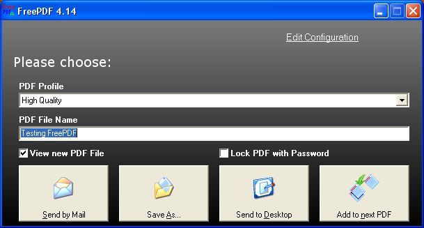 FreePDF - Screenshot #5