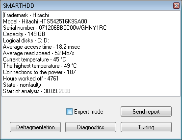 SMARTHDD download for free - SoftDeluxe